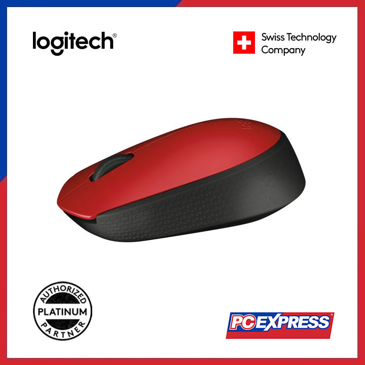 LOGITECH M171 Wireless Mouse (Red) - PC Express