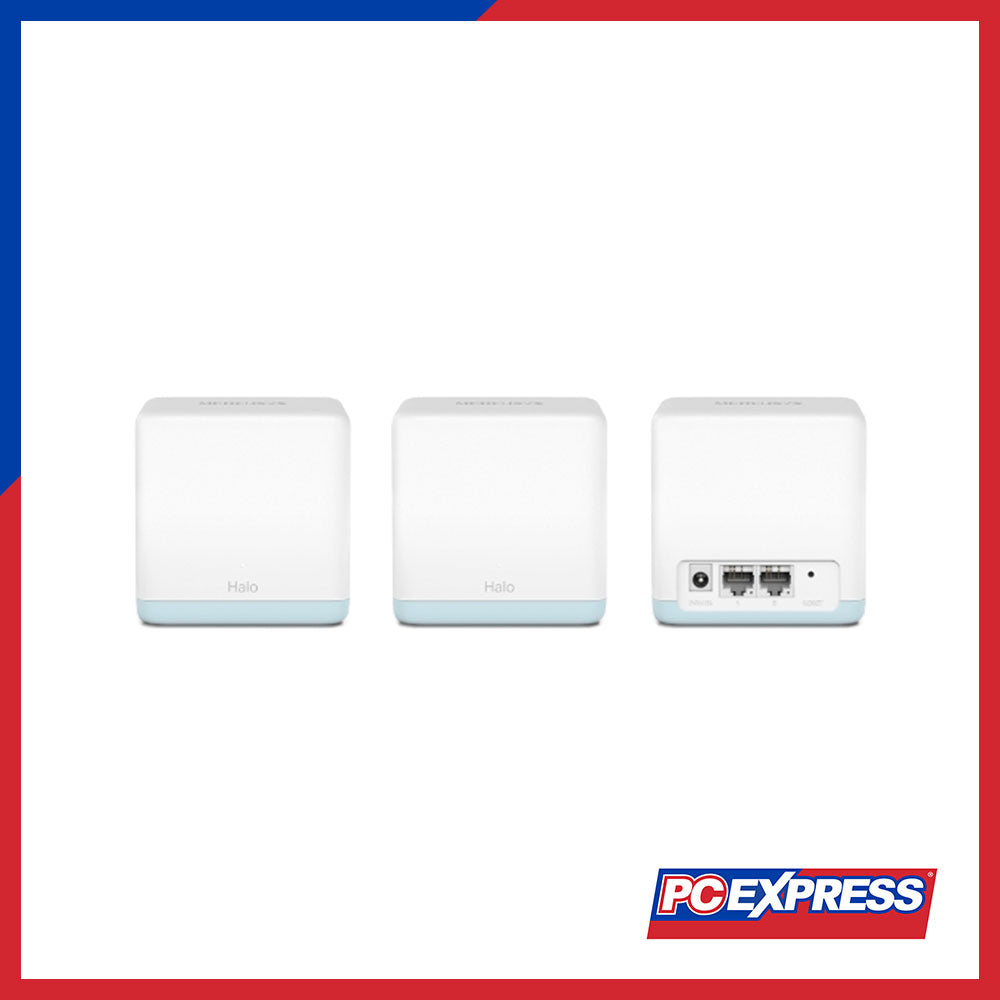MERCUSYS HALO H30 (3-Pack) AC1200 Whole Home Mesh Wi-Fi System - PC Express