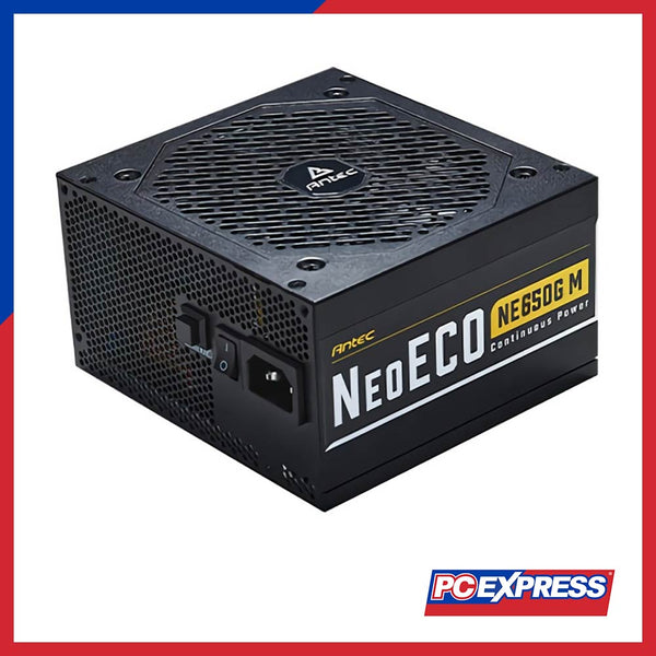 ANTEC NE 650GOLD M 650W 80+ GOLD Full Modular True Rated Power Supply - PC Express