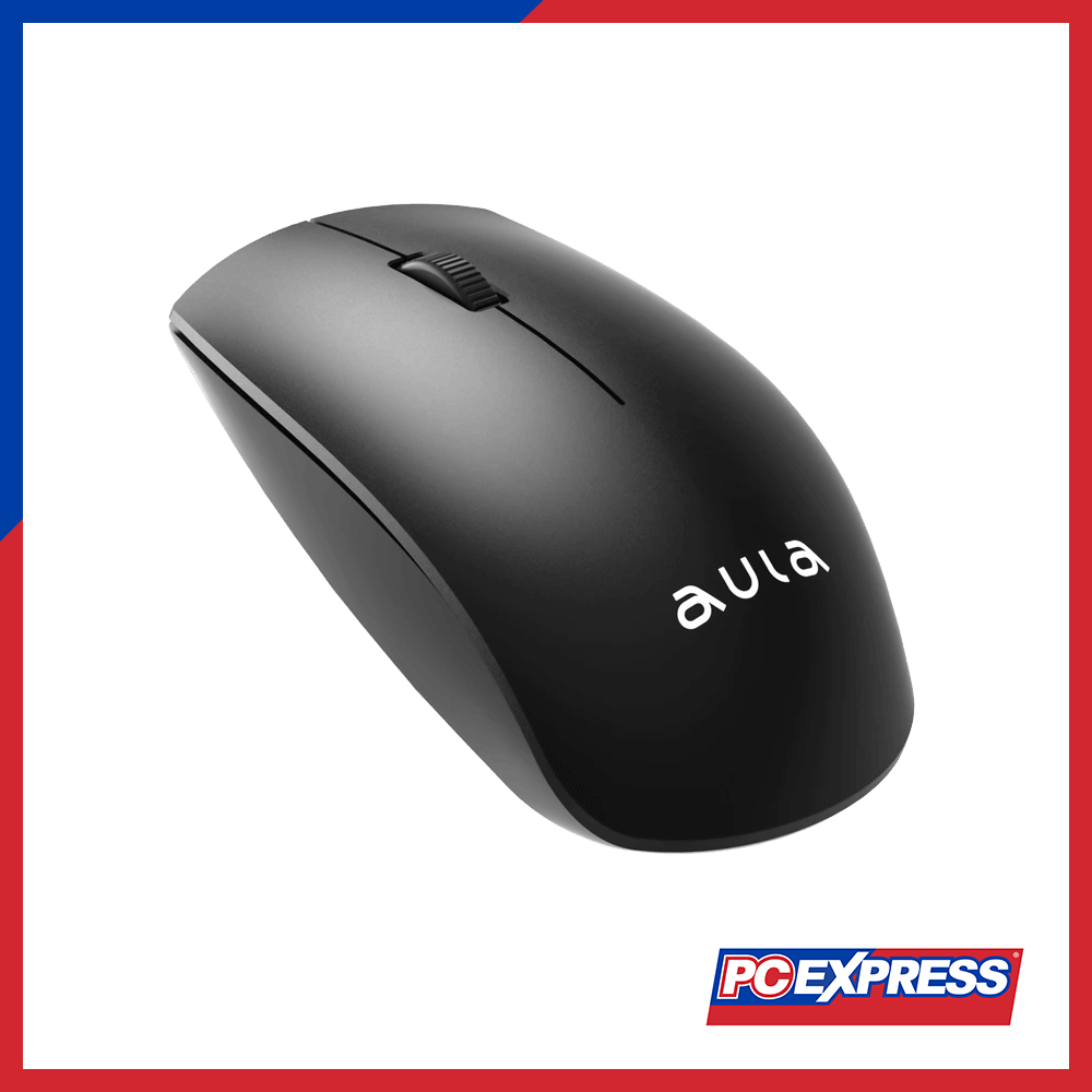 AULA AM201 Wireless Mouse (Black) - PC Express