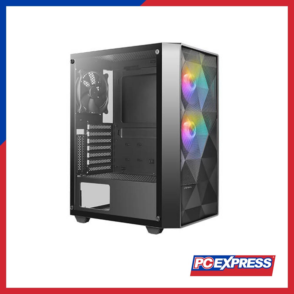 ANTEC NX270 Black Tempered Glass Mid Tower Gaming Chassis (WITH FREE GAMING MOUSEPAD) - PC Express
