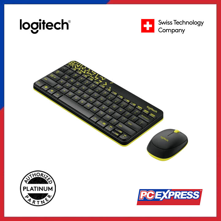 LOGITECH MK240 Wireless Keyboard and Mouse Combo (Black) - PC Express