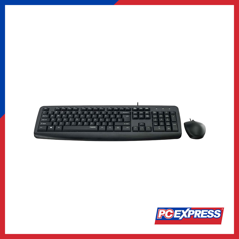 RAPOO NX1600 USB Keyboard and Mouse Combo – PC Express