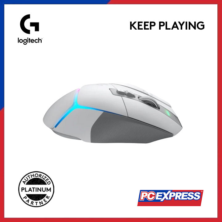 LOGITECH G502 X PLUS Gaming Mouse Wireless (White) - PC Express