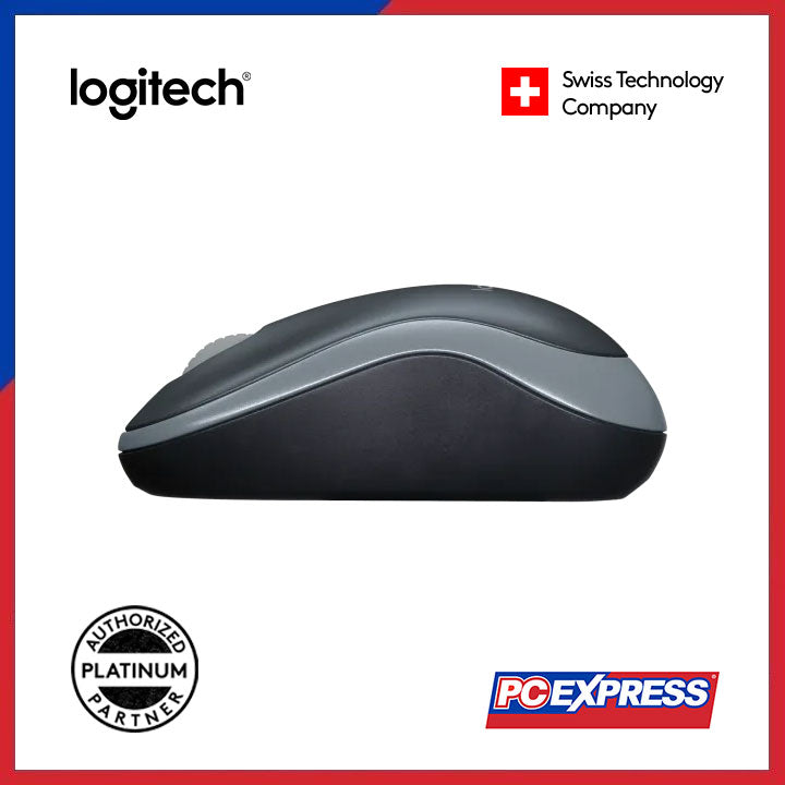 LOGITECH M185 Wireless Mouse (Gray) - PC Express