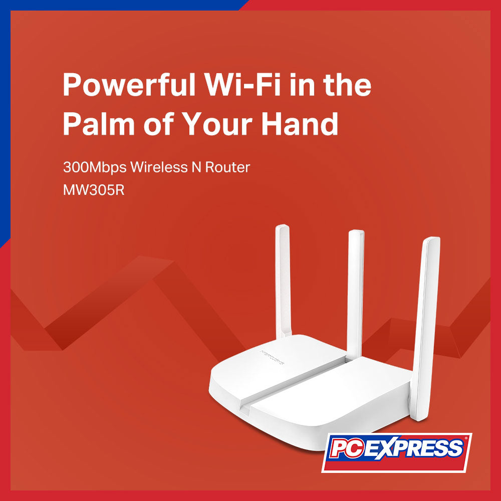 MERCUSYS MW305R 300Mbps Wireless-N Router - PC Express