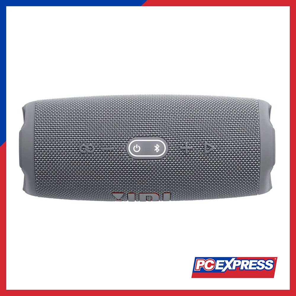 JBL Charge Portable Waterproof Bluetooth Speaker (Gray) – PC Express