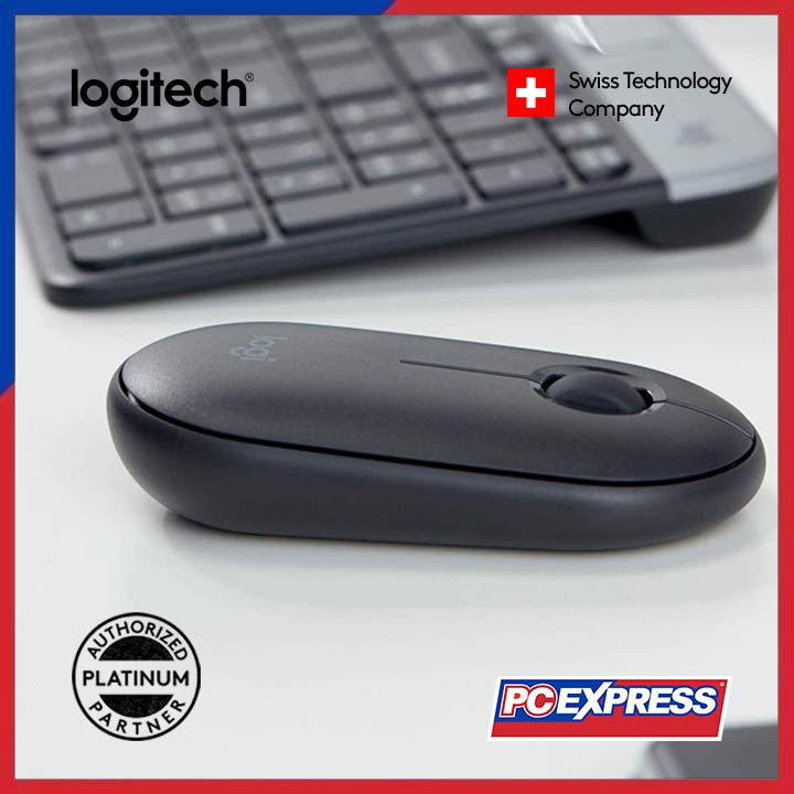 LOGITECH M350 PEBBLE Wireless Mouse (Graphite) - PC Express