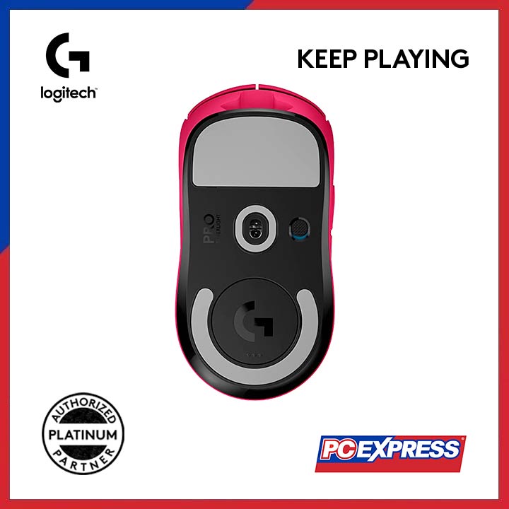 LOGITECH G PRO X SUPERLIGHT Wireless Gaming Mouse (Magenta) - PC Express