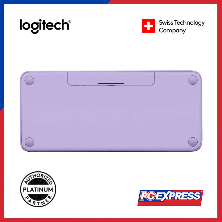 LOGITECH K380 Multi-Device Bluetooth Keyboard (Lavander Lemonade) - PC Express