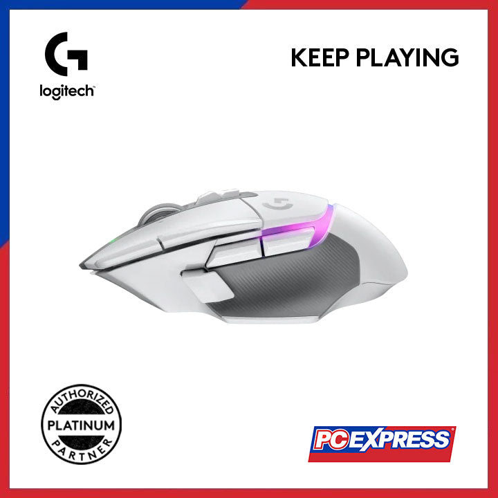 LOGITECH G502 X PLUS Gaming Mouse Wireless (White) - PC Express