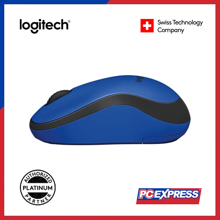 LOGITECH M221 SILENT Wireless Mouse (Blue) - PC Express