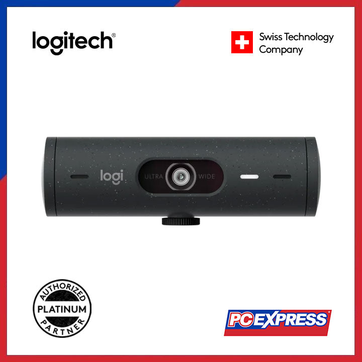 Logitech Brio 500 1080p Full HD Webcam (Graphite) 960-001493 B&H
