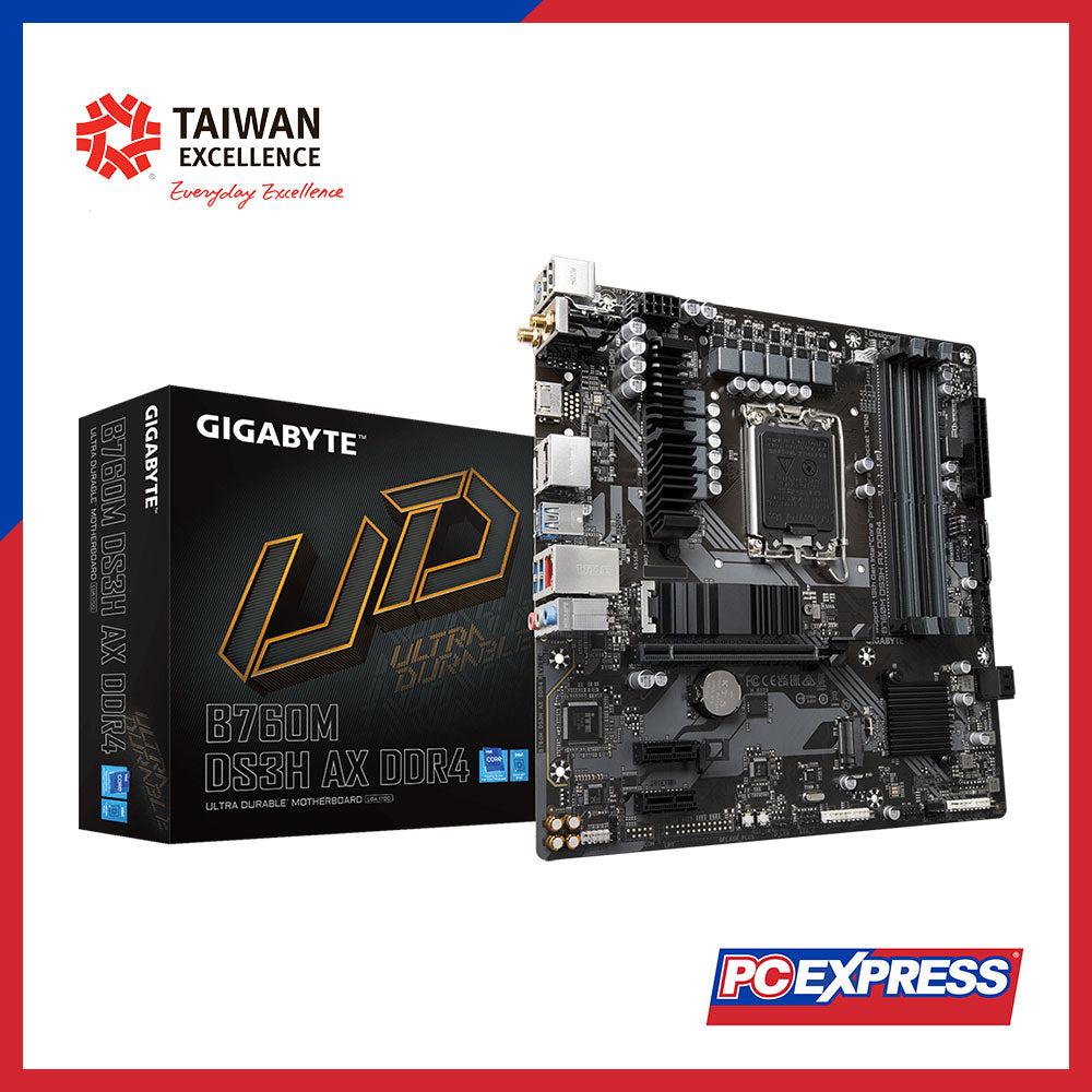 GIGABYTE B760M DS3H AX DDR4 (B760 1700 MicroATX) | マザーボード 通販
