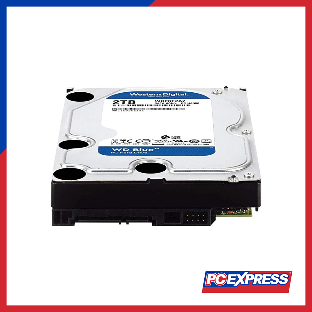 WESTERN DIGITAL 2TB Sata 3.0 5400RPM Blue Hard Drive (WD20EZAZ) - PC Express