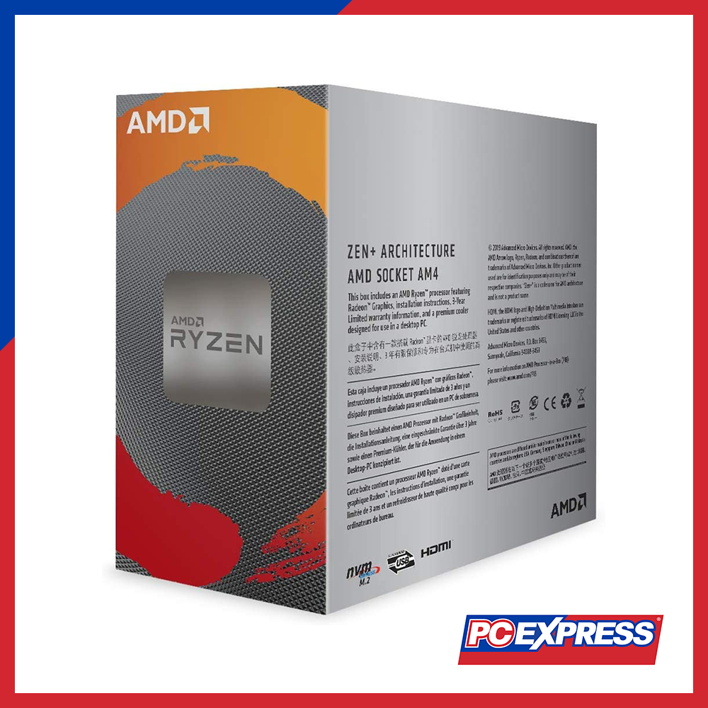 AMD Ryzen™ 3 3200G Processor with Radeon™ Vega 8 Graphics - PC Express