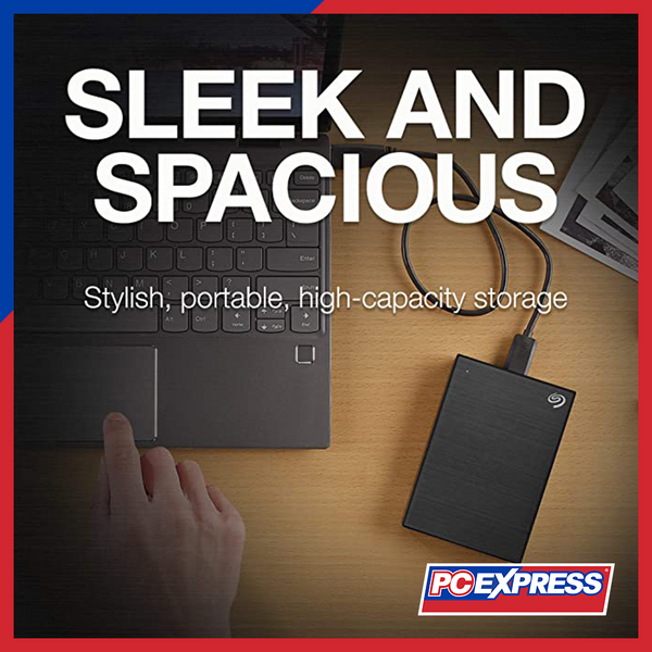 SEAGATE 4TB One Touch Slim Black (STKZ4000400) - PC Express