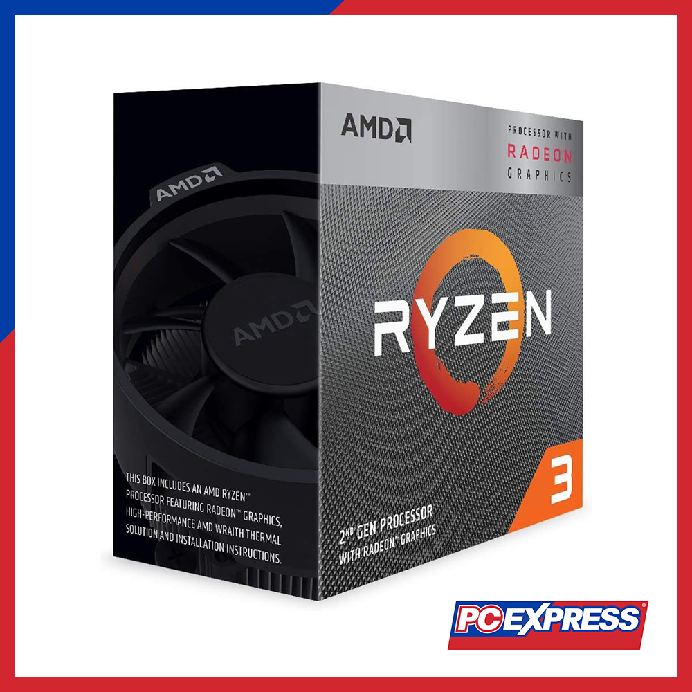 AMD Ryzen 3 3200G Processor With Radeon Vega 8 Graphics PC Express Amd ryzen 3 3200g processor with radeon vega 8 graphics pc express