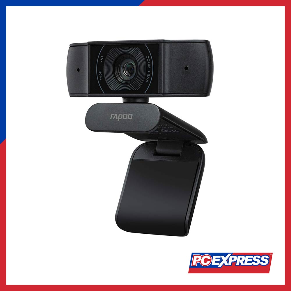 RAPOO C200 Webcam 720P HD 360° Horizontal with Microphone - PC Express