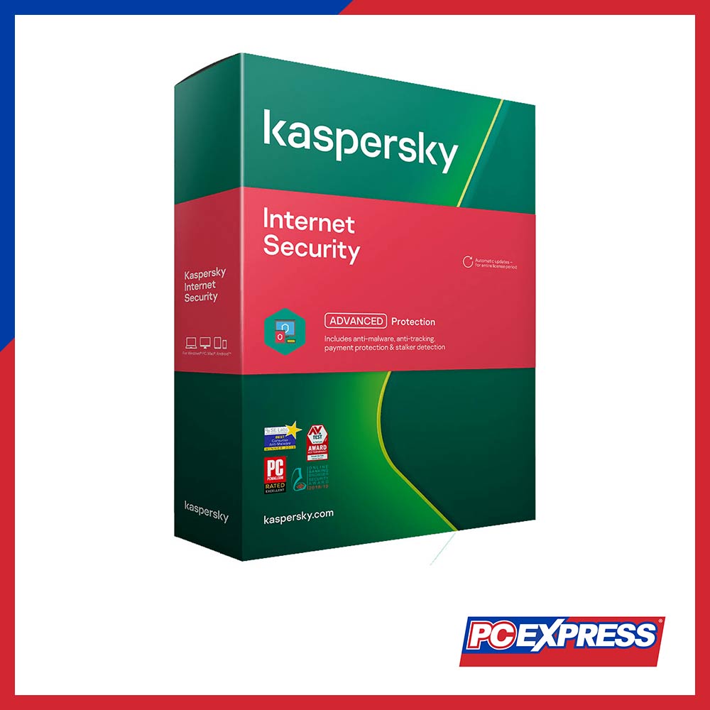 Kaspersky Internet Security 3 Devices 2 Years Protection
