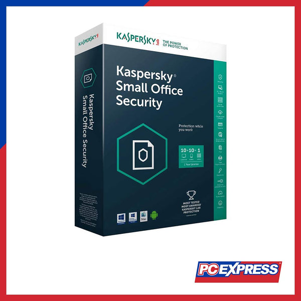 KASPERSKY SMALL OFFICE SECURITY 10 Users With 1 Year Subscription (KL45424A*FS)