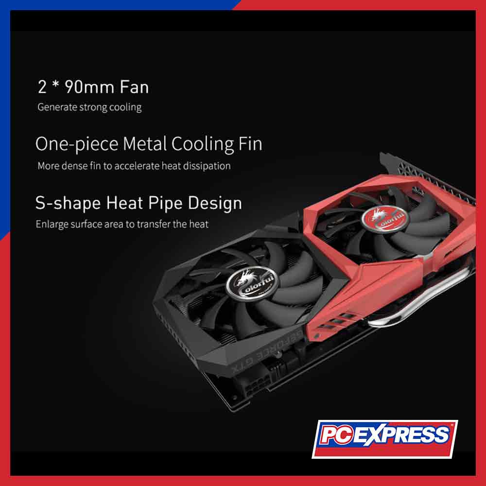Colorful GeForce® GTX 1660 SUPER™ NEW BATTLEAXE 6GB GDDR6 192BIT Graphics Card - PC Express